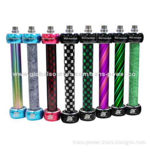 2014 modern design hookah WAT-hookah e hookah kit, eGo/510 thread, CE, RoHS marks